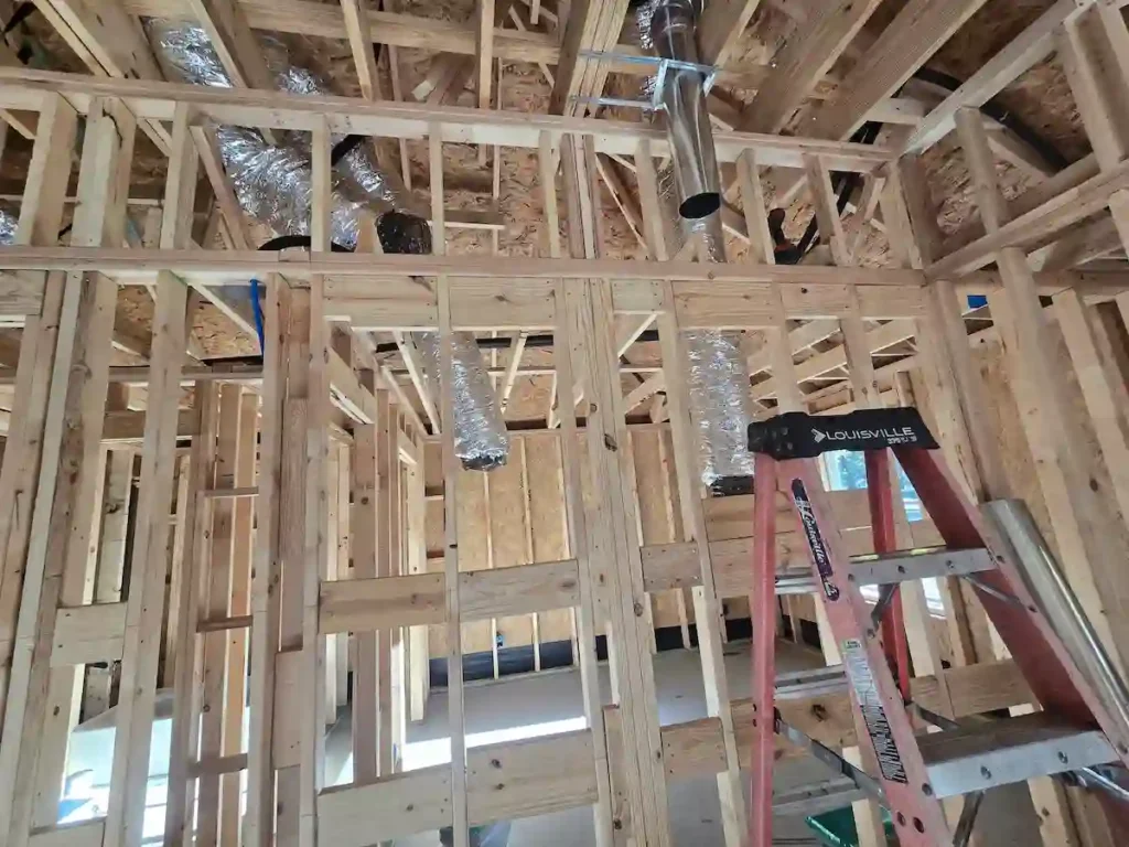 New high-efficiency outdoor air conditioning unit installed for a home in Bexar County