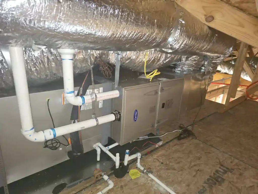 New high-efficiency heating system installation in San Antonio, TX by E-MAX HVAC professionals